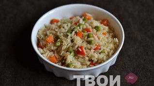 Рецепт Рис с овощами в мультиварке