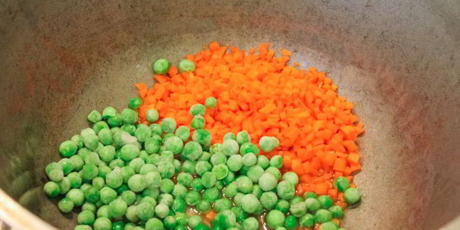 Рецепт рис с овощами