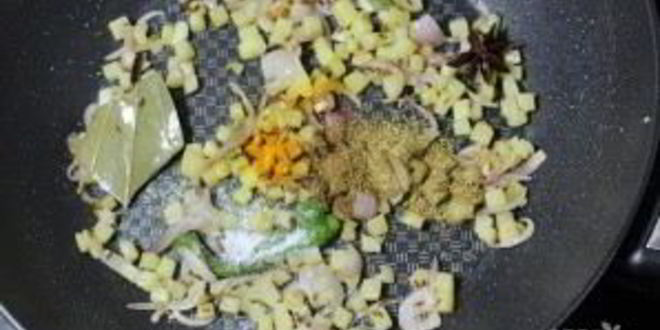 Рецепт риса со шпинатома