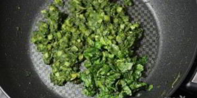 Рецепт риса со шпинатома