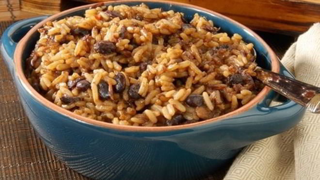 Рецепт Ямайский рис с фасолью