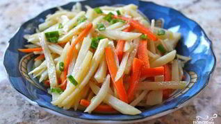 Рецепт Жареная картошка с луком и морковкой