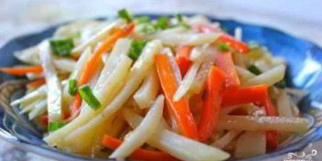 Рецепт жареная картошка с луком и морковкой