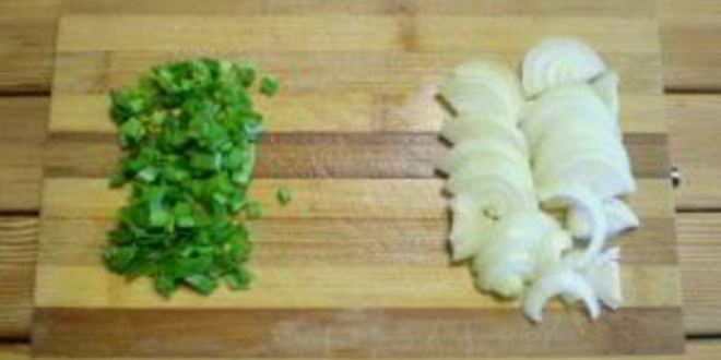 Рецепт жареная картошка с луком