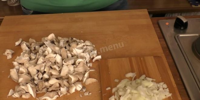 Рецепт жареная картошка с вешенками на сковороде