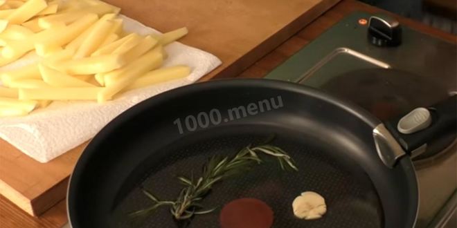 Рецепт жареная картошка с вешенками на сковороде