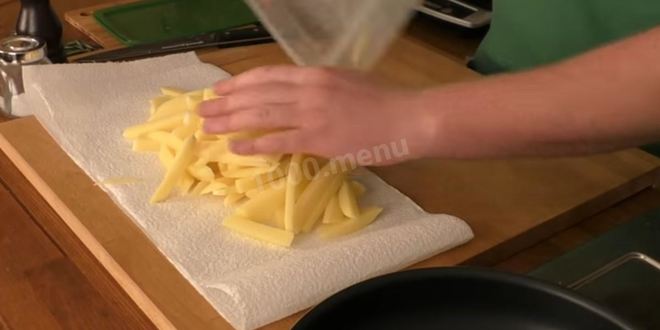 Рецепт жареная картошка с вешенками на сковороде