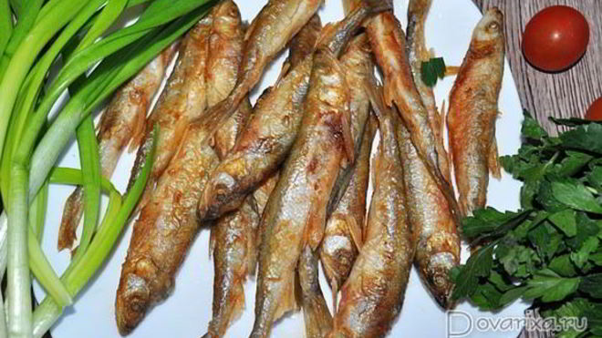 Рецепт Жаренная корюшка