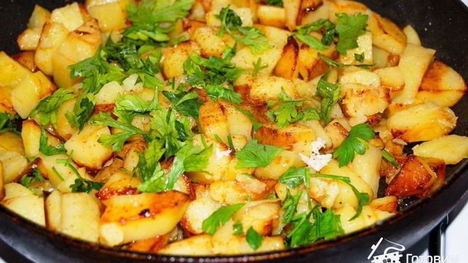 Рецепт Жареный картофель
