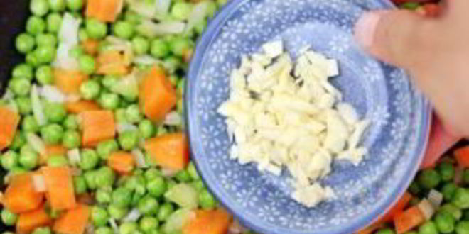 Рецепт жареный рис с курицей