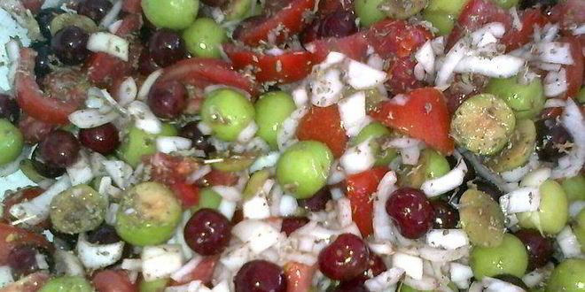 Рецепт долма из копченой рыбы