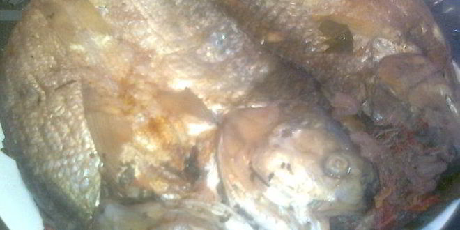 Рецепт долма из копченой рыбы