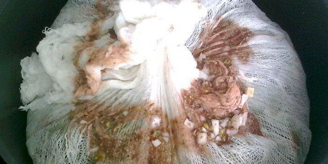 Рецепт долма из копченой рыбы