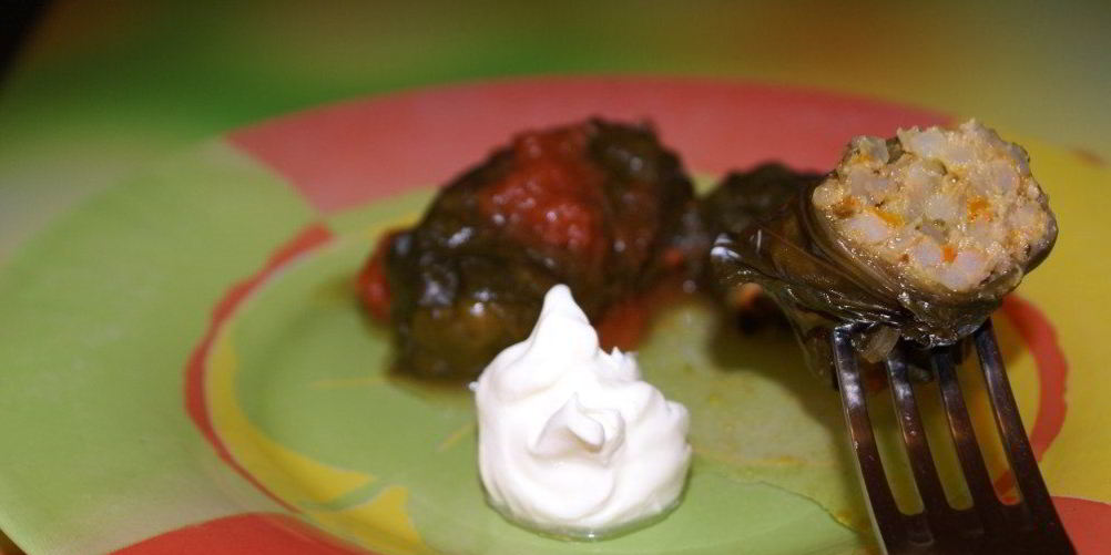 Как приготовить долма из свекольных листьев