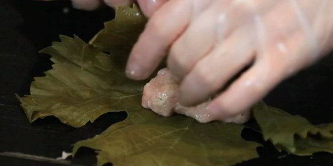 Рецепт долма с индейкой и кускусом