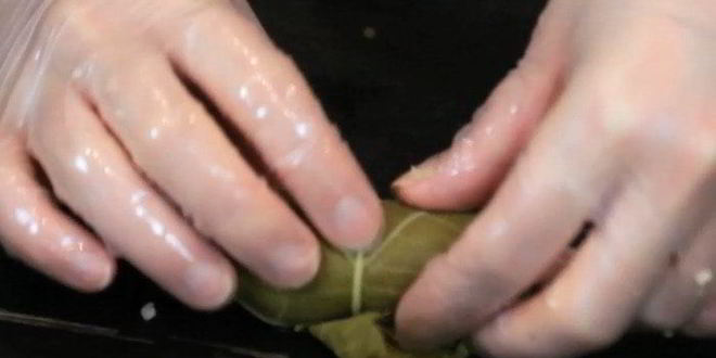 Рецепт долма с индейкой и кускусом