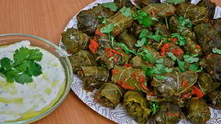 Рецепт Долма в виноградных листьях