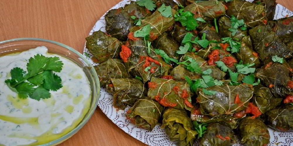 Как приготовить долма в виноградных листьях