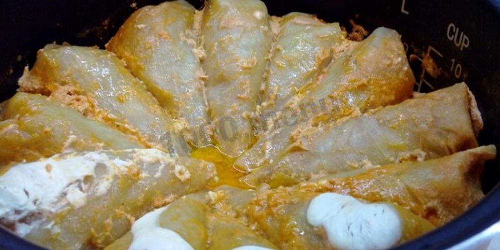 Как приготовить голубцы иза свиного фаршу в мультиварке