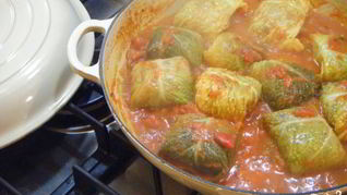 Рецепт Голубцы на сковороде