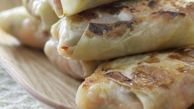 Рецепт Голубцы с орехами и домашним сыром