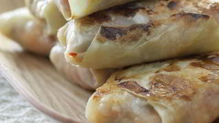 Рецепт Голубцы с орехами и домашним сыром