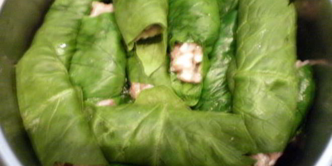 Рецепт голубцы в шпинате