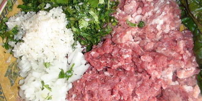 Рецепт голубцы в свекольной ботве