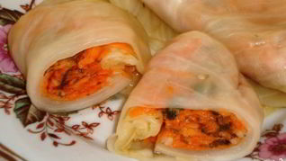 Рецепт Голубцы закусочные с морковкой