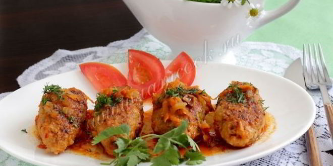 Рецепт ленивые голубцы-котлетки