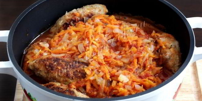 Рецепт ленивые голубцы-котлетки