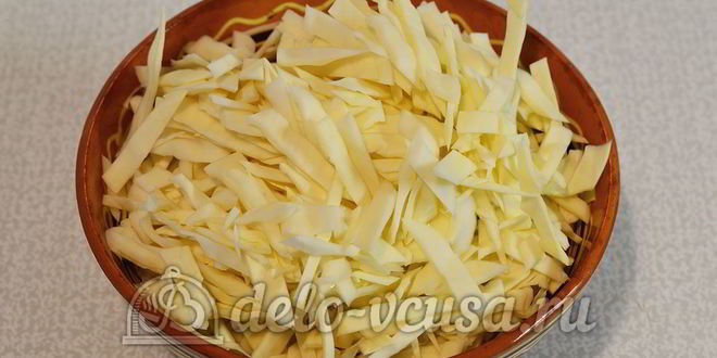 Рецепт ленивые голубцы со сметаной