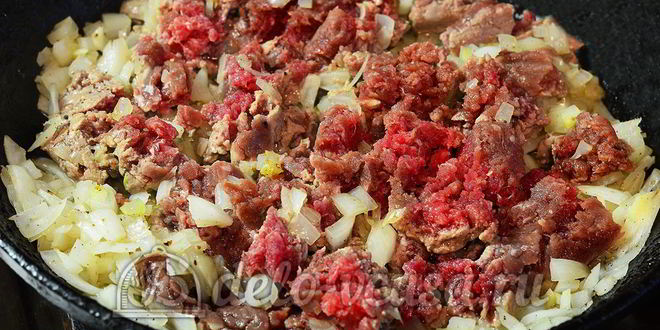 Рецепт ленивые голубцы со сметаной