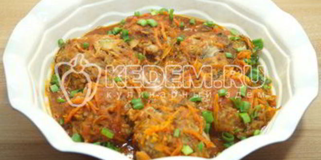 Рецепт ленивые голубцы в духовке