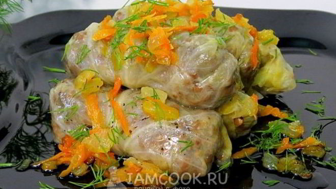 Рецепт Постные голубцы с гречкой