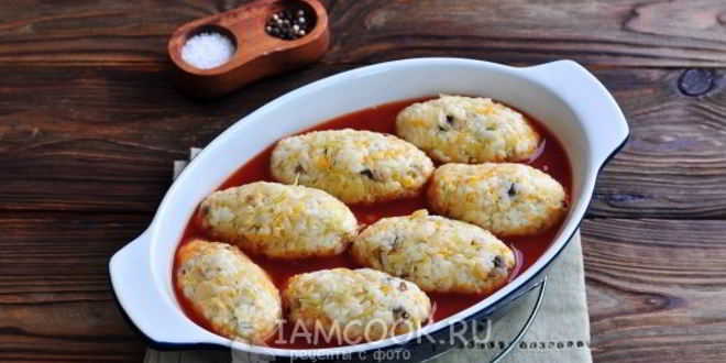 Рецепт постные ленивые голубцы