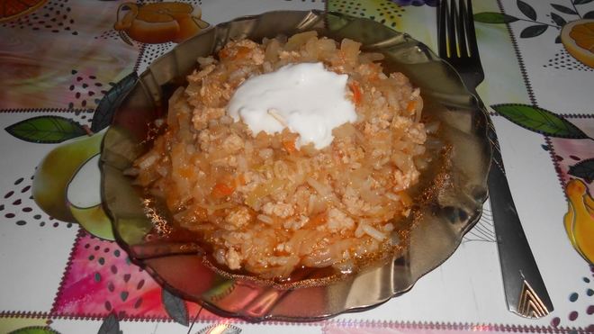 Рецепт Самые ленивые голубцы