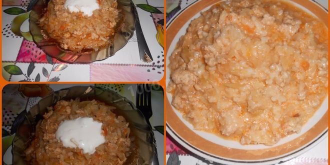 Рецепт самые ленивые голубцы