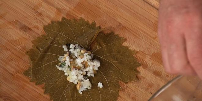 Рецепт вегетарианская долма