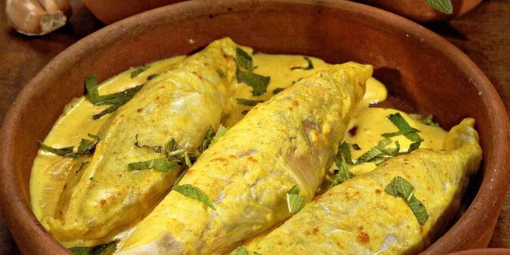 Как приготовить вегетарианские голубцы с карри