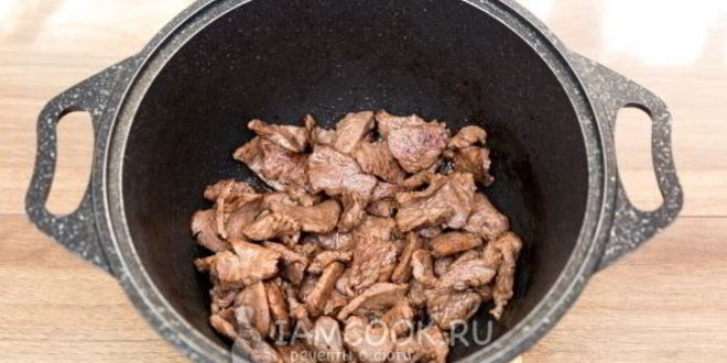 Рецепт гречневая лапша с говядиной и овощами