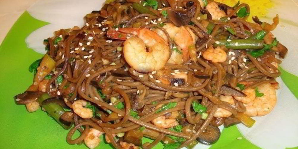 Рецепт лапша вок со свининой и овощами