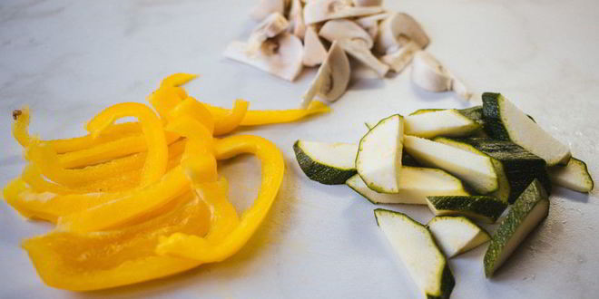 Рецепт гречневая лапша с овощами