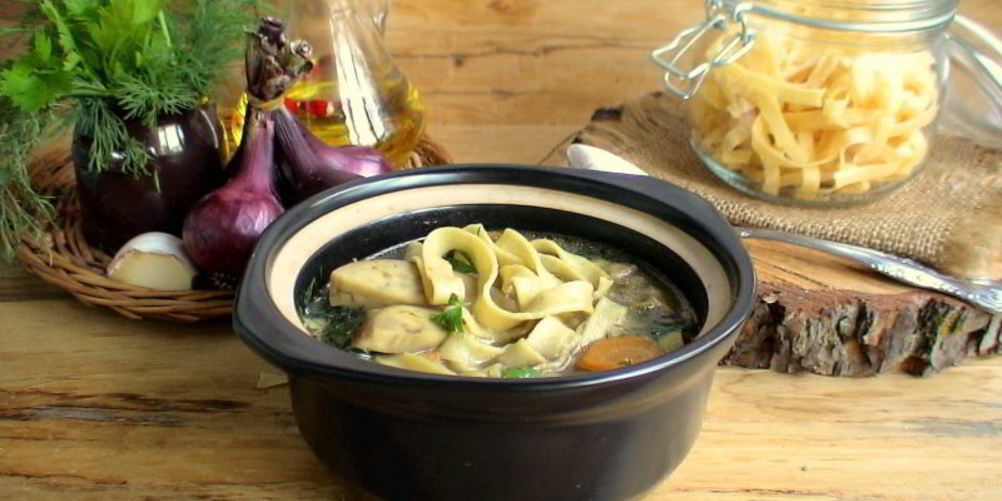 Как приготовить грибная лапша джинга