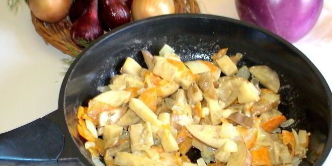 Рецепт грибная лапша джинга