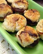 Аппетитные фаршированные шампиньоны