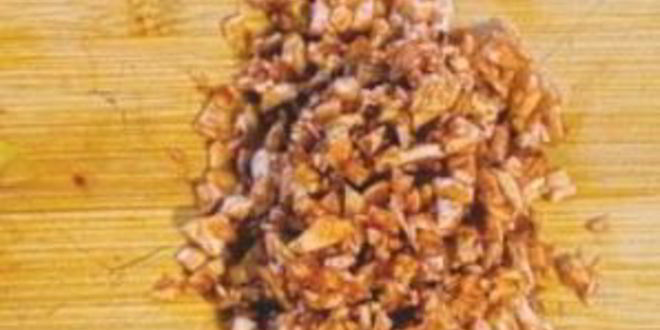 Рецепт фаршированные грибы с оливками и орехами