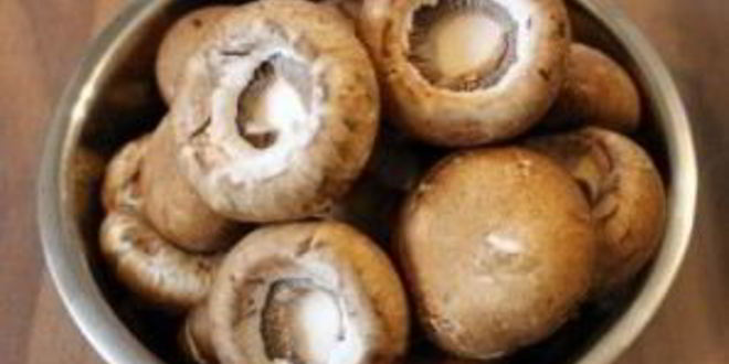 Рецепт фаршированные грибы с оливками и орехами