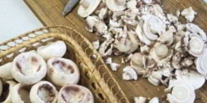 Рецепт фаршированные шампиньоны с сыром и зеленью