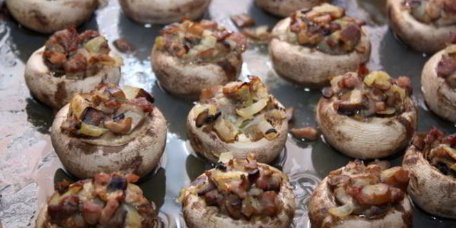 Рецепт фаршированные шампиньоны